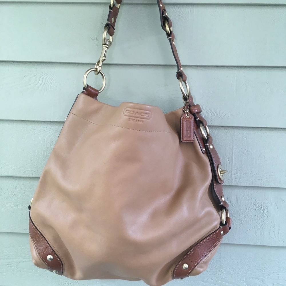 Coach large hobo bag